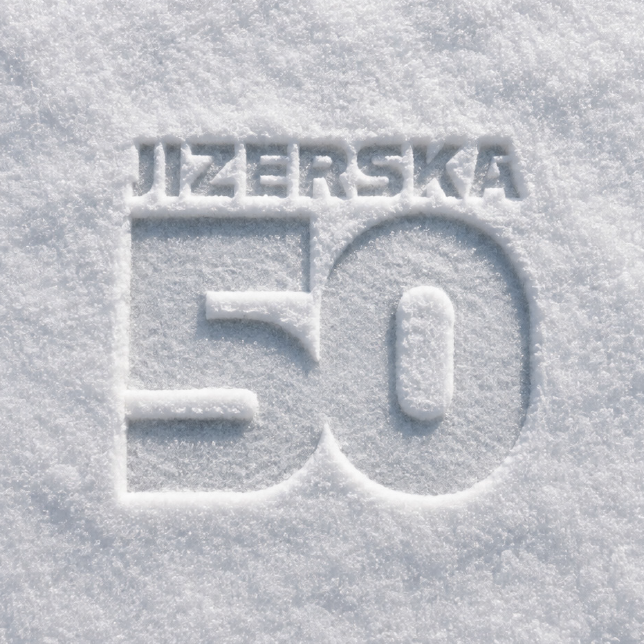 Logo v sněhu